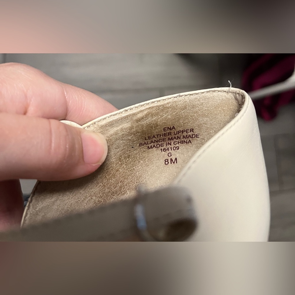 Capezio Cream Women's Heels - Picture 7 of 10
